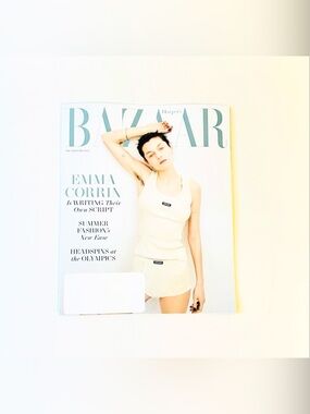 ⭐️5 For 25⭐️ Harper’s Bazaar Magazine - June/July 2024 - Emma Corrin